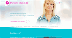 Desktop Screenshot of darkynevajicek.cz