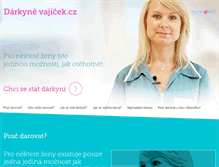 Tablet Screenshot of darkynevajicek.cz